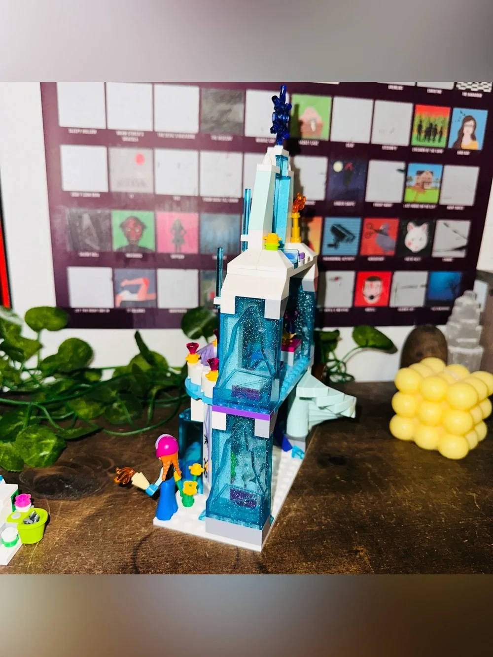 LEGO Disney Elsa’s Sparkling Ice Castle Building Set 41062